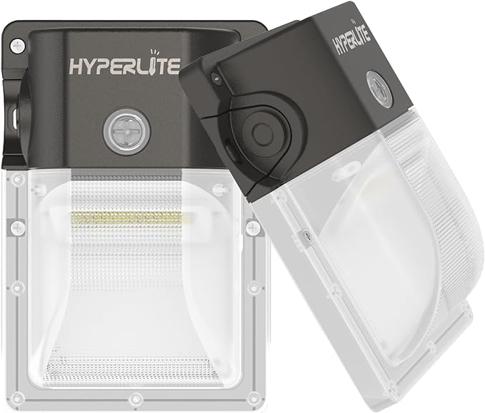 HYPERLITE LED Wall Pack Light: 30W 3600lm 5000K Daylight Outdoor Wall Lights by HYPERLITE