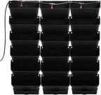 18 Pots Self-Watering Vertical Garden Planter Wall Mounted, by Fichiouy