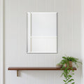 Beveled Bathroom Mirror for Wall, Rectangle Frameless Wall Mirror 16" x 12" by BOMINICA