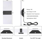 TRLIFE Modern LED Wall Sconces, Adjustable 4 Color Temperature 12W Wall Sconce - Image 4