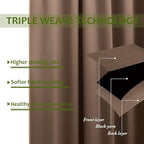 NICETOWN Wall Dividers for Rooms, Room Divider Curtain Screen Partition - Image 3