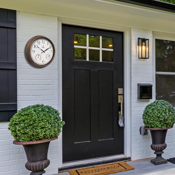 Outdoor Clocks for Patio Waterproof - Image 4