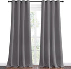 NICETOWN Bedroom Blackout Curtains Panels, 1 Pair, 55 inches by 108 Inch - Image 2