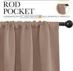 NICETOWN Kitchen Window Blackout Curtains - Image 3