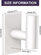 VAEHOLD Wall Towel Hooks, Heavy Duty Sticky Holder Waterproof Towel Hooks - Image 4