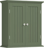 ChooChoo Bathroom Wall Cabinet, Over The Toilet Space Saver Storage Cabinet by ChooChoo