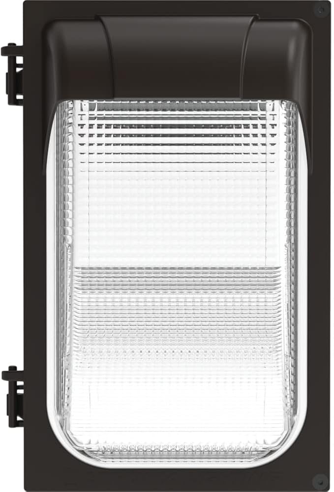 Lithonia Lighting 7.5" Mini LED Wall Pack Outdoor Light Fixture, Building Wall - Image 6