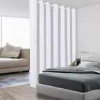 BONZER Extra Wide Room Divider Curtain Screen Partitions Total Privacy Wall by Bonzer