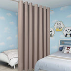 BONZER Room Divider Curtain Total Privacy Wall Noise Reducing Extra Wide - Image 5