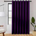 ChrisDowa Room Divider Curtain 120 Inches Long, Wide Blackout Sliding Door by ChrisDowa
