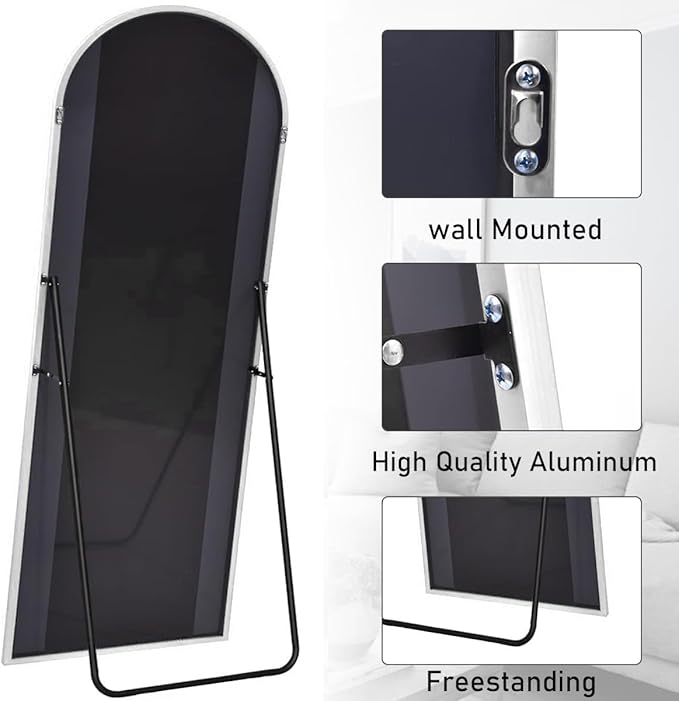 Full Length Mirror, Oversized Standing Mirrors, Hanging or Leaning Against Wall - Image 5