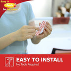 Sinfuo 24 Hooks for Hanging Variety Pack, Adhesive Wall Hooks Heavy Duty - Image 8