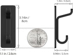 Self Adhesive Wall Hooks for Hanging: Extra Strong 13 LB, Hook for Coat - Image 6