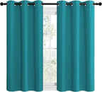 NICETOWN Room Darkening Curtains 50 inch Length 2 Panels, Thermal Insulated - Image 2