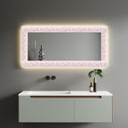 AbaBoorty Pink Flower Pattern Wallpaper Trim - Image 2