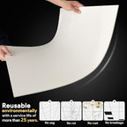 Smooth White Drop Ceiling Tile 2ft x 2ft, Ceiling Panel 24 x 24in – Waterproof - Image 6