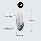 Indian Shelf Decorative Resin Adhesive Wall Hooks - Image 5