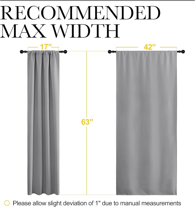 NICETOWN Blackout Curtains Panels - Image 8