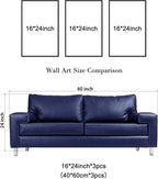 Wieco Art Large 3 Panels Canvas Prints of Vincent Van Gogh Paintings - Image 6
