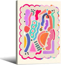Funky Cute Kids Abstract Wall Art Trendy Bright Colorful Poster 16x24 inch by Medpol