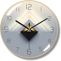 Ergocar Silent Modern Wall Art Deco Clock, Suitable by Ergocar