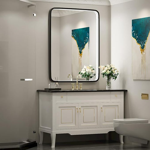 32x24 Inch LED Bathroom Mirror - Image 2