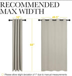 NICETOWN Room Darkening Curtain Panels - Image 7