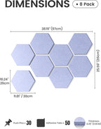Fluxynara Hexagon Cork Board Alternative - Image 2