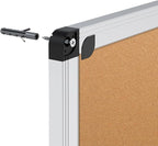 VIZ-PRO Large Cork Bulletin Board/Foldable Noticeboard, 48 X 48 Inches - Image 5