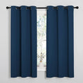 NICETOWN Window Curtain Panels, Thermal Insulated Solid Grommet Blackout by NICETOWN