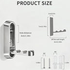 2PCS Foldable Wall Hooks, Flip Down Design - Image 7