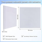 18 Pack Acoustic Panels-12"X12"X 0.4"Soundproof Wall Panels, High-Density Sound - Image 4