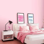 practicalWs Pink Self-Adhesive Wallpaper Film Stick Paper Easy to Apply Peel - Image 6