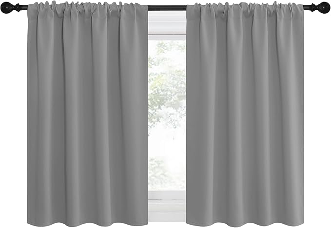 NICETOWN RV Blackout Curtains for Camper Windows, Short Room Darkening Curtains - Image 2