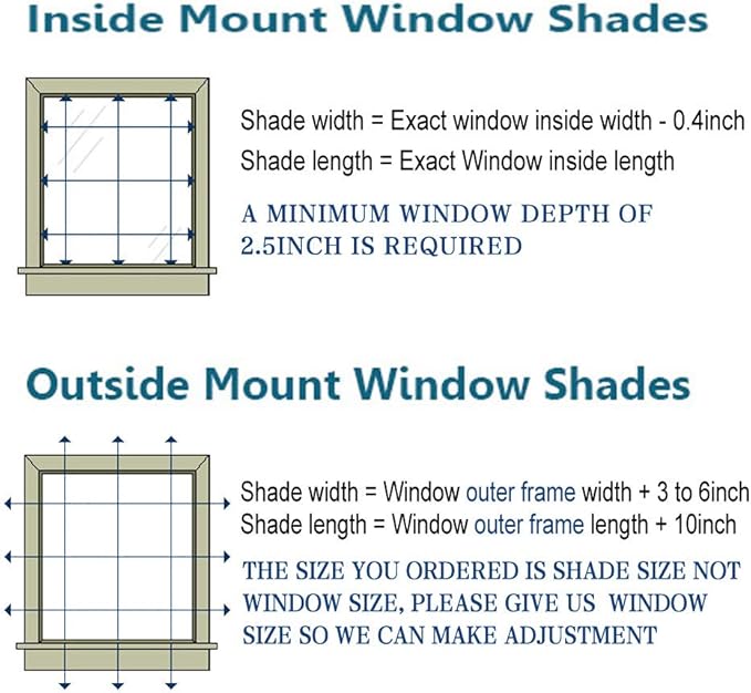 Letau No Drill No Tools Cordless Wood Window Shades Blinds, Bamboo Light - Image 7
