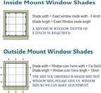 Letau No Drill No Tools Cordless Wood Window Shades Blinds, Bamboo Light - Image 8