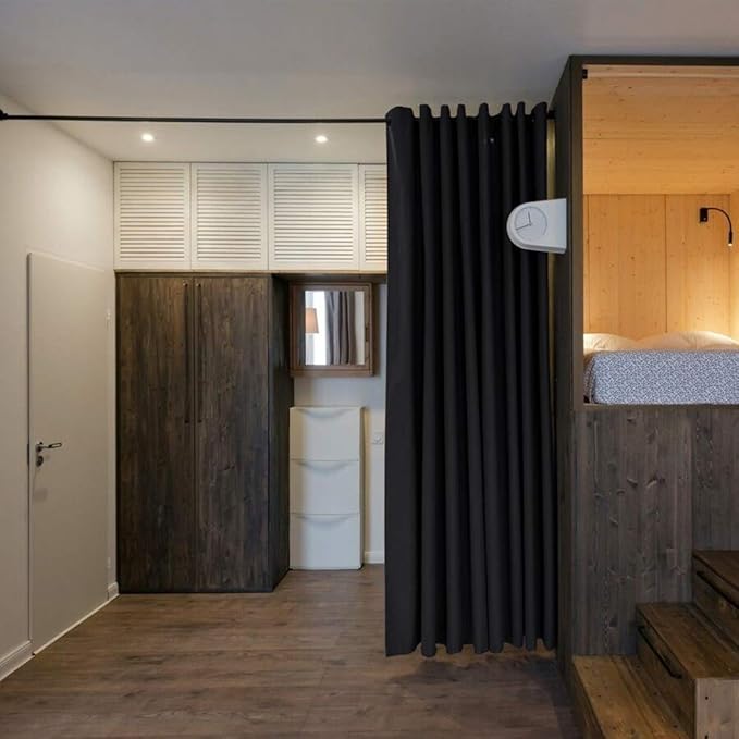 NICETOWN Room Separating Divider, Room Divider Curtain Screen Partition - Image 5