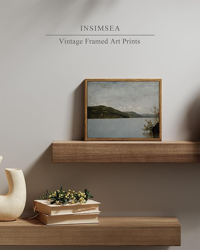 InSimSea Framed Canvas Wall Art Vintage Decor, Vintage Room Decor, Classical - Image 2