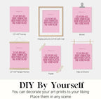 Locomiss Pink Christian Wall Art Decor Posters, Modern Bible Verse Prints - Image 7