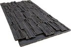 EverStone Cascade Faux Stone Panel, 48 5/8"W x 24 3/4"H x 1 1/4"D, Dark River - Image 6