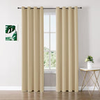 ChrisDowa Blackout Curtains 80 inches Long by ChrisDowa