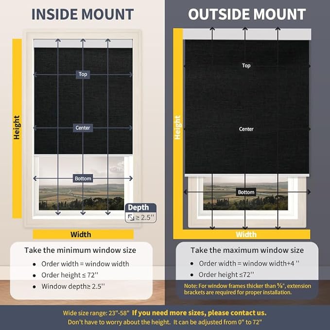 Motorized Smart Blinds With Remote, Grasscloth Fabric Roller Shades With - Image 6