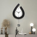 Large Wall Clock for Living Room Decor Big Decorative Pendulum Modern Wall by JTWALCLOCK