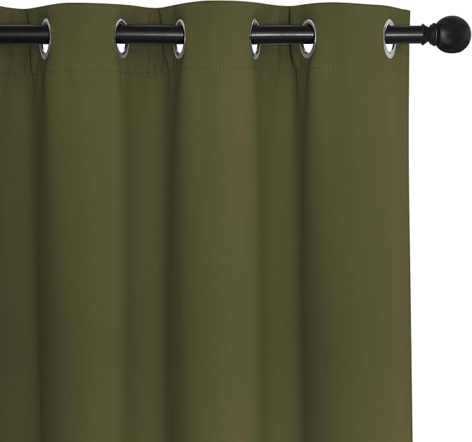 NICETOWN Blackout Curtains for Sliding Glass Door Room Divider Noise Reduce - Image 7