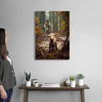 Ploceiny christian gifts for women-men, Religious canvas home decor for prayer - Image 3