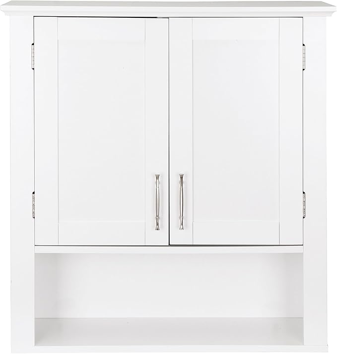 SUPER DEAL Bathroom Wall Cabinet Over The Toilet, Wall Mount Storage Medicine - Image 9