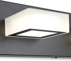 Ralbay Modern Black Bathroom Lighting Fixtures 5 Lights Adjustable Acrylic - Image 7
