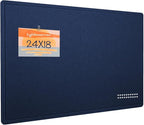 Lightomorrow Bulletin Board, 24 x 18 inches Felt Board Decorative Pin Board by Lightomorrow