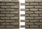 EverStone Aged Brick Faux Brick Panel, 46 7/8"W x 27"H x 1 1/4"D, Vintage White - Image 8
