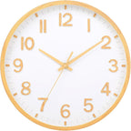 Wall Clocks Battery Operated 12 inch Modern Wall Clock, Silent Non Ticking Wall by Unknown